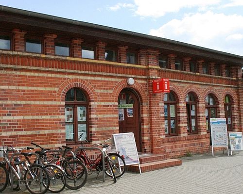 Toristinfo am Bahnhof Königs Wusterhausen Foto:Tourismusverband Dahme-Seen 